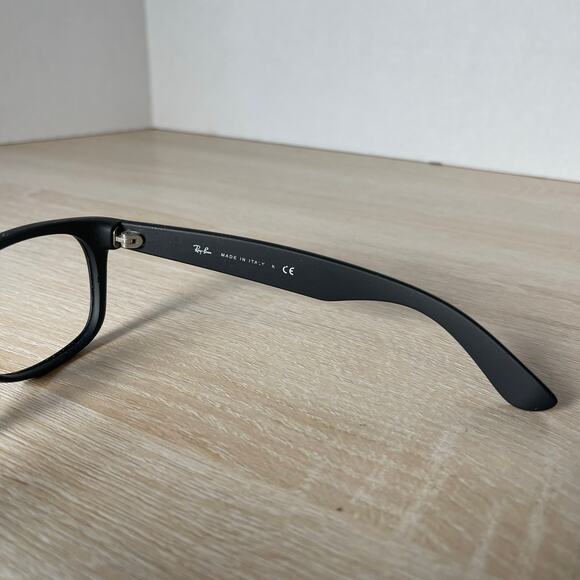 Ray-Ban RB2132 New Wayfarer 622 Sunglasses Black Rubber Frames Only 55-18-145 - Picture 6 of 9